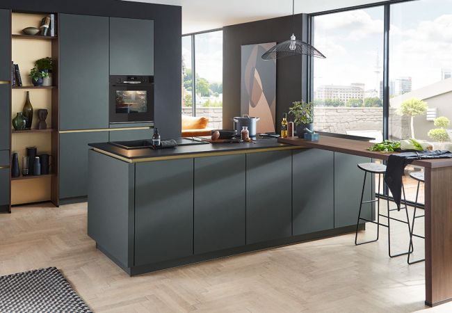 Grifflose Loftküche